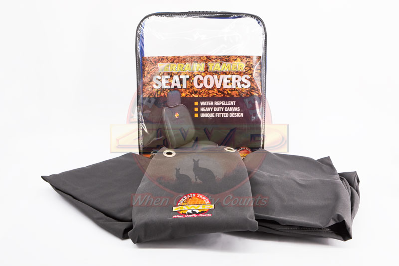 SEAT COVER SET FRONT DRV&PASS BUCKET WITH S/I AIRBAG GREY SEAT COVER SET FRONT DRV&PASS BUCKET WITH S/I AIRBAG GREY