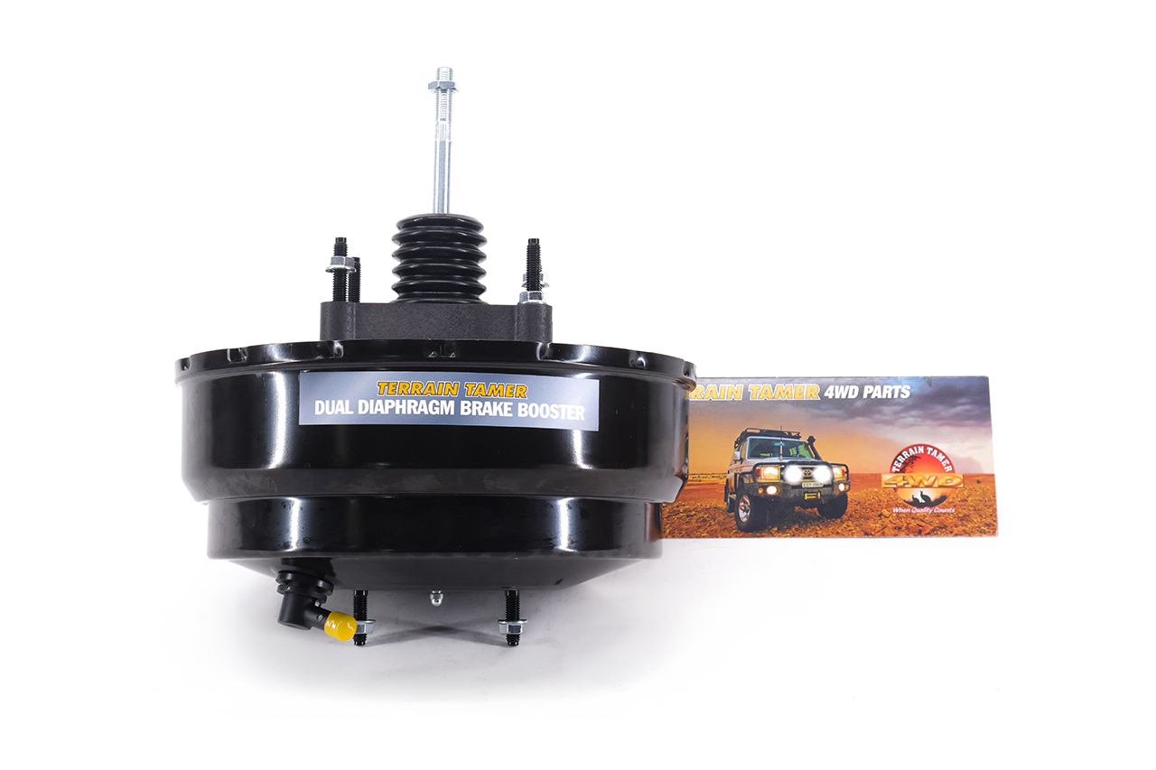 TT TWIN DIAPHRAGM BOOSTER 30% INCREASED BRAKING NON ABS ONLY TT TWIN DIAPHRAGM BOOSTER 30% INCREASED BRAKING NON ABS ONLY