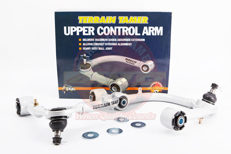 TT UPPER CONTROL ARMS L/H&R/H PAIR WITH GIRO BUSH 2″ RAISED TT UPPER CONTROL ARMS L/H&R/H PAIR WITH GIRO BUSH 2″ RAISED