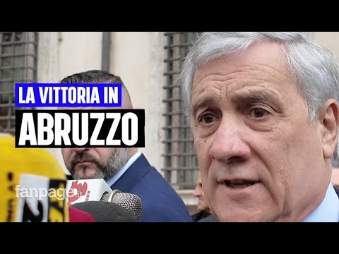 Tajani: “Abruzzo dimostra che il vento non è cambiato”. E Fdi ora parla di “test nazionale” Tajani: “Abruzzo dimostra che il vento non è cambiato”. E Fdi ora parla di “test nazionale”