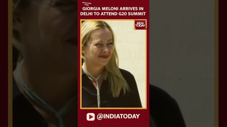 Italian PM Giorgia Meloni Arrives In Delhi To Attend G20 Summit In New Delhi #shorts #G20 #g20delhi Italian PM Giorgia Meloni Arrives In Delhi To Attend G20 Summit In New Delhi #shorts #G20 #g20delhi