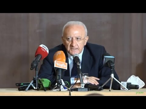 Campania, plebiscito per De Luca: “Unità di popolo, esempio per tutta l’Italia” (21.09.20) Campania, plebiscito per De Luca: “Unità di popolo, esempio per tutta l’Italia” (21.09.20)