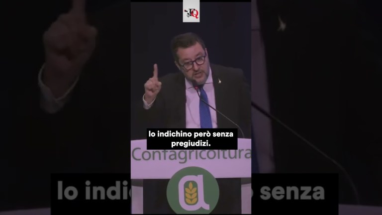 SALVINI: “Ecco perché voglio più bene a Confagricoltura che alla Cgil” #news #shorts SALVINI: “Ecco perché voglio più bene a Confagricoltura che alla Cgil” #news #shorts
