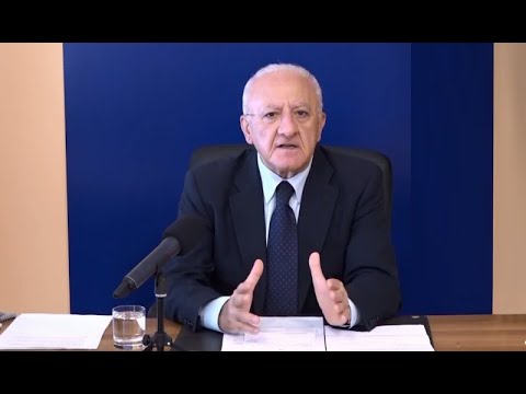 Campania, De Luca: “La riapertura delle scuole è impossibile il 14 settembre” (04.09.20) Campania, De Luca: “La riapertura delle scuole è impossibile il 14 settembre” (04.09.20)