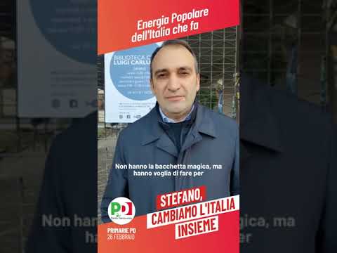 Lo Russo – Io voterò Stefano Bonaccini (21.02.23) Lo Russo – Io voterò Stefano Bonaccini (21.02.23)