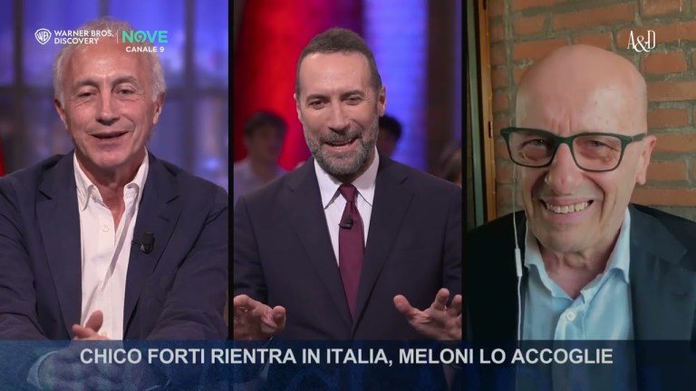 Chico Forti e il suo ritorno in Italia: ecco come commentano Travaglio, Sommi e Sallusti Chico Forti e il suo ritorno in Italia: ecco come commentano Travaglio, Sommi e Sallusti