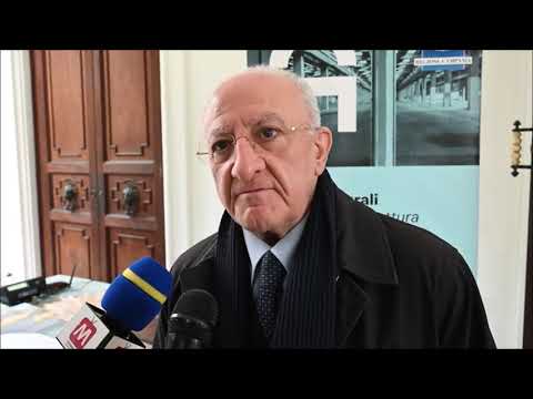 De Luca presenta il piano paesaggistico regionale della Campania De Luca presenta il piano paesaggistico regionale della Campania