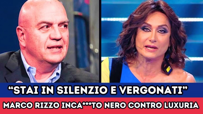 MARCO RIZZO ESPLODE CONTRO LUXURIA: LA POLITICA NON È UN TAXI DI LUSSO! MARCO RIZZO ESPLODE CONTRO LUXURIA: LA POLITICA NON È UN TAXI DI LUSSO!