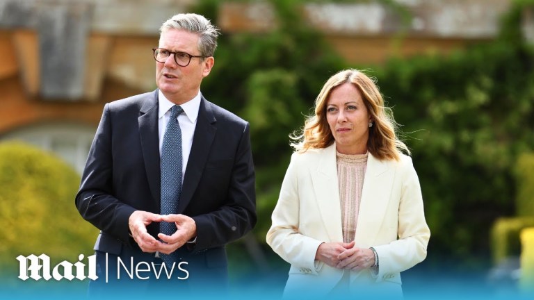 LIVE: Italian Prime Minister Giorgia Meloni and UK Prime Minister Keir Starmer hold news conference LIVE: Italian Prime Minister Giorgia Meloni and UK Prime Minister Keir Starmer hold news conference