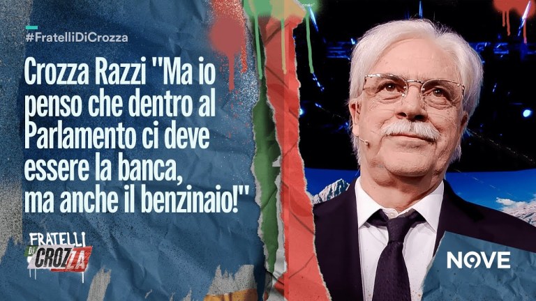 Crozza Razzi “Ma io penso che dentro al Parlamento ci deve essere la banca, ma anche il benzinaio!” Crozza Razzi “Ma io penso che dentro al Parlamento ci deve essere la banca, ma anche il benzinaio!”