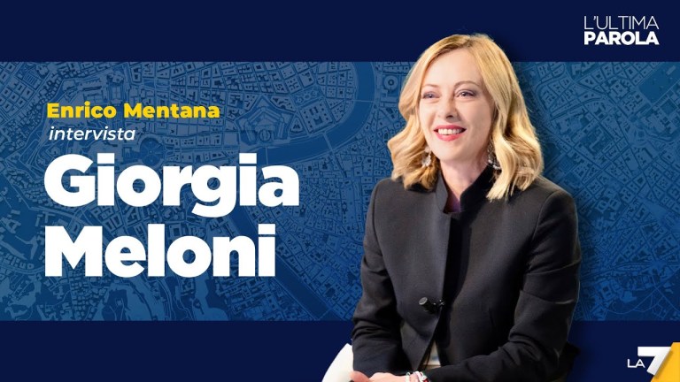Elezioni europee 2024 | Enrico Mentana intervista la presidente del Consiglio Giorgia Meloni Elezioni europee 2024 | Enrico Mentana intervista la presidente del Consiglio Giorgia Meloni