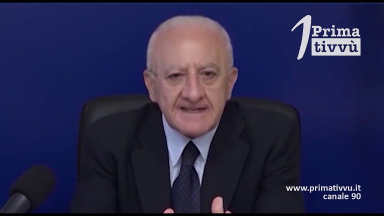 Campania resta zona gialla, De Luca sollecita trasparenza ma tutto potrebbe cambiare Campania resta zona gialla, De Luca sollecita trasparenza ma tutto potrebbe cambiare