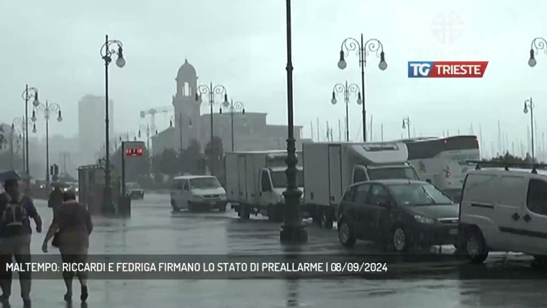 MALTEMPO: RICCARDI E FEDRIGA FIRMANO LO STATO DI PREALLARME | 08/09/2024 MALTEMPO: RICCARDI E FEDRIGA FIRMANO LO STATO DI PREALLARME | 08/09/2024