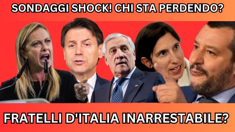 Crolli e Sorprese nei Consensi! Fratelli d’Italia Inarrestabile? Crolli e Sorprese nei Consensi! Fratelli d’Italia Inarrestabile?