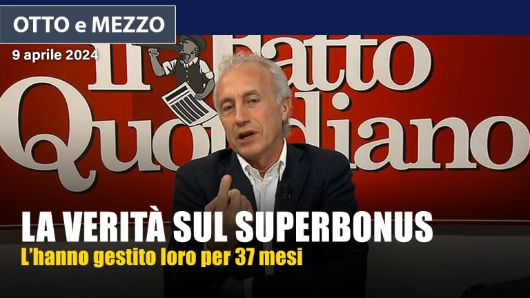 Marco Travaglio sul Superbonus danno la colpa a Conte ma loro lo hanno gestito per 37 mesi Marco Travaglio sul Superbonus danno la colpa a Conte ma loro lo hanno gestito per 37 mesi
