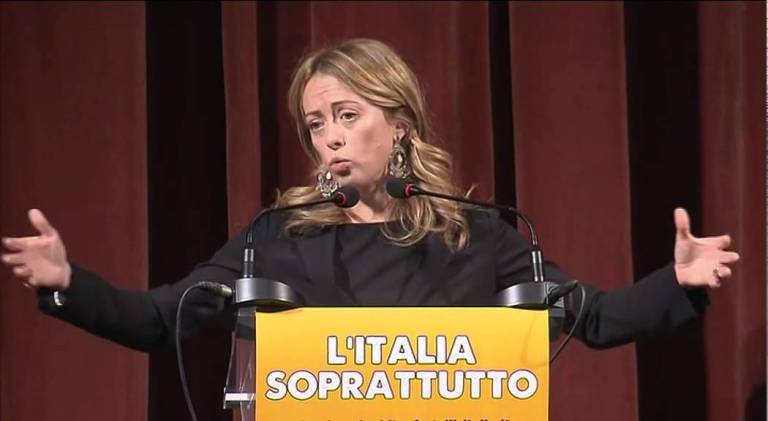 Italia Soprattutto – Intervento di Giorgia Meloni, video integrale Italia Soprattutto – Intervento di Giorgia Meloni, video integrale
