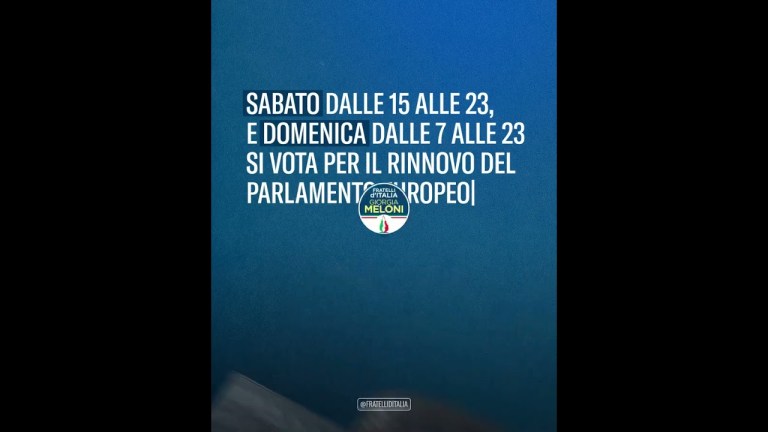 Fratelli d’Italia – Ultima chiamata per cambiare l’Europa Fratelli d’Italia – Ultima chiamata per cambiare l’Europa