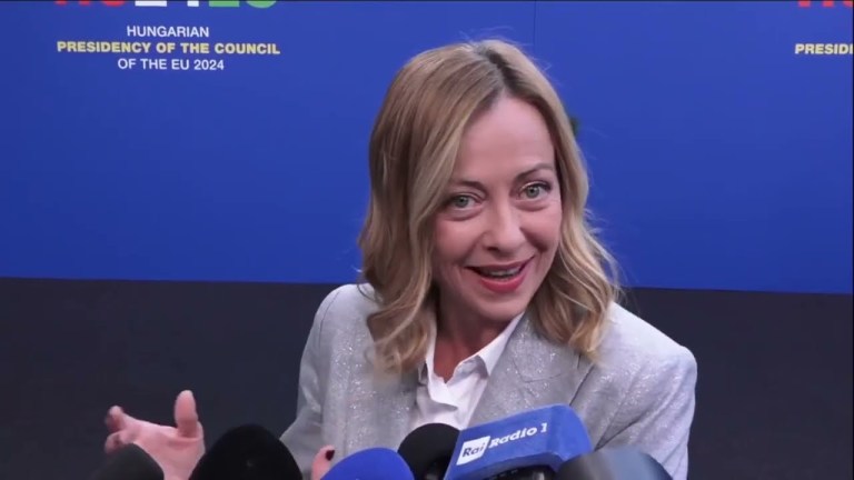 DICHIARAZIONI DI GIORGIA MELONI DA BUDAPEST DICHIARAZIONI DI GIORGIA MELONI DA BUDAPEST
