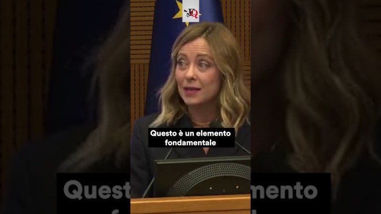 MELONI: “NON DIRÒ MAI CHE LE TASSE SONO UNA COSA BELLISSIMA” #news #shorts MELONI: “NON DIRÒ MAI CHE LE TASSE SONO UNA COSA BELLISSIMA” #news #shorts