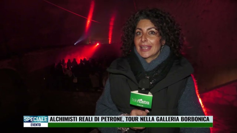 Con “Alchimisti Reali” di Petrone tour nella Galleria Borbonica a Napoli Con “Alchimisti Reali” di Petrone tour nella Galleria Borbonica a Napoli