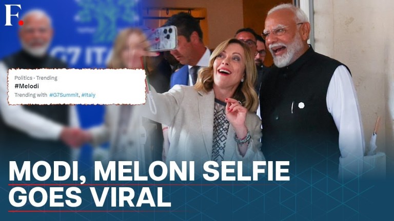 “Hello From Team Melodi” Selfie of PM Modi & Giorgia Meloni Goes Viral | PM Modi at G7 Summit 2024 “Hello From Team Melodi” Selfie of PM Modi & Giorgia Meloni Goes Viral | PM Modi at G7 Summit 2024