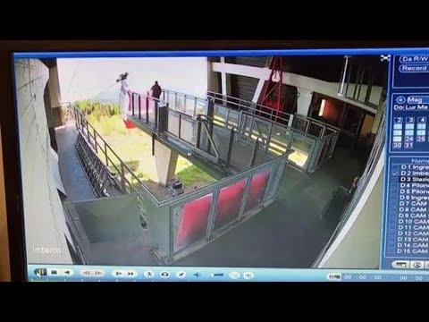 Mottarone, il video dell’incidente dalle telecamere di sorveglianza Mottarone, il video dell’incidente dalle telecamere di sorveglianza