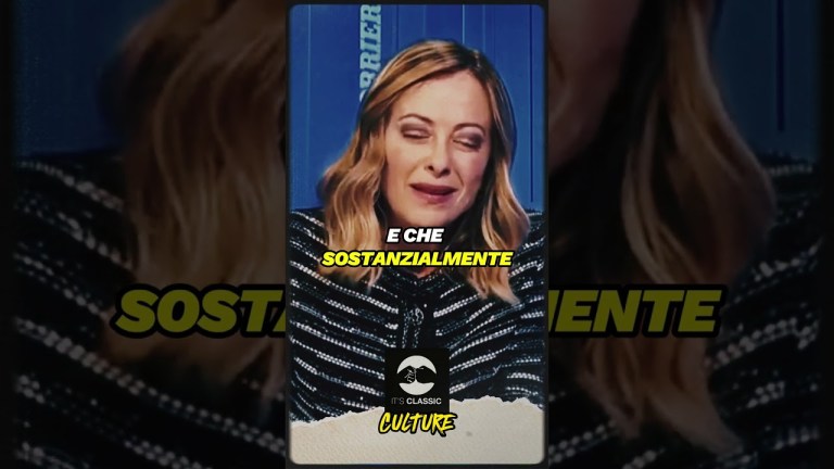 Meloni risponde agli Insulti di De Luca: “Ci si Dovrebbe Vergognare” #meloni #intervista #shorts #tv Meloni risponde agli Insulti di De Luca: “Ci si Dovrebbe Vergognare” #meloni #intervista #shorts #tv