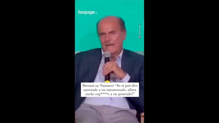 Pierluigi Bersani contro il generale Vannacci: “Si può dare anche del co***one a un generale?” Pierluigi Bersani contro il generale Vannacci: “Si può dare anche del co***one a un generale?”
