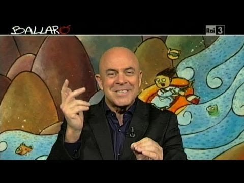 Crozza a Ballarò: Scajola è un genio, come Steve Jobs Crozza a Ballarò: Scajola è un genio, come Steve Jobs