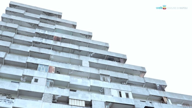 Scampia, procedono i lavori alla Vela celeste Scampia, procedono i lavori alla Vela celeste