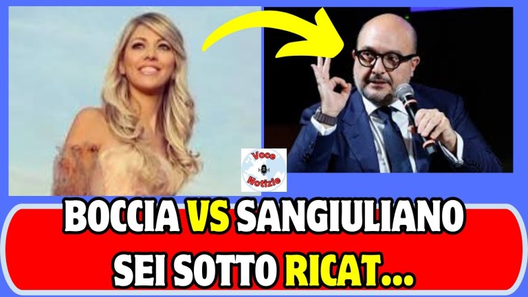 BOCCIA VS SANGIULIANO SEI SOTTO RICAT… BOCCIA VS SANGIULIANO SEI SOTTO RICAT…