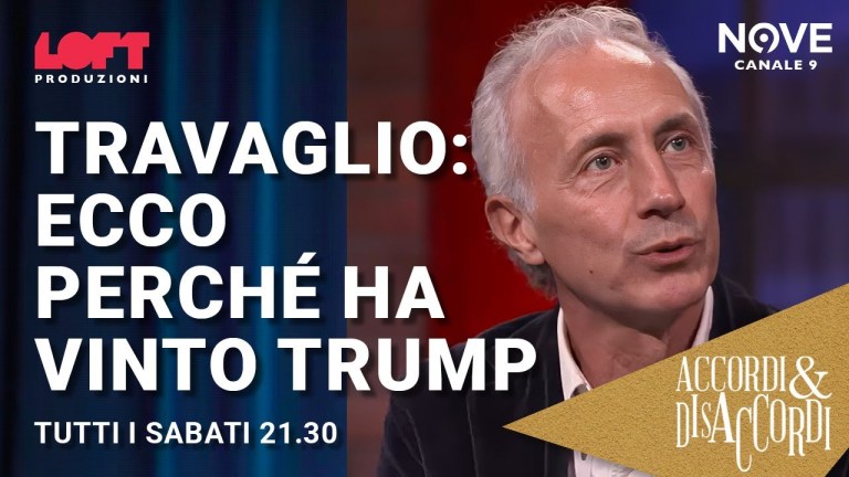 Travaglio: ecco perché ha vinto Trump Travaglio: ecco perché ha vinto Trump
