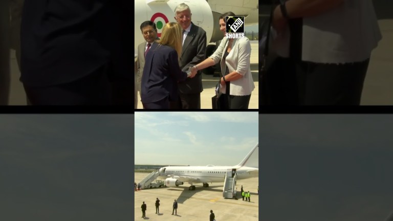 Italian Prime Minister Giorgia Meloni arrives in Delhi to attend G20 Summit Italian Prime Minister Giorgia Meloni arrives in Delhi to attend G20 Summit