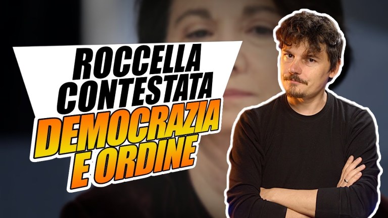 Roccella contestata, la differenza tra Democrazia e Ordine Roccella contestata, la differenza tra Democrazia e Ordine