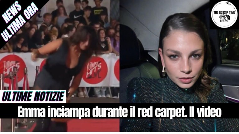 Emma inciampa durante il red carpet Il video Emma inciampa durante il red carpet Il video