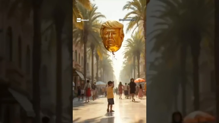 Trump posta un video di Gaza generato con l’IA tra statue d’oro, grattacieli e danzatrici Trump posta un video di Gaza generato con l’IA tra statue d’oro, grattacieli e danzatrici