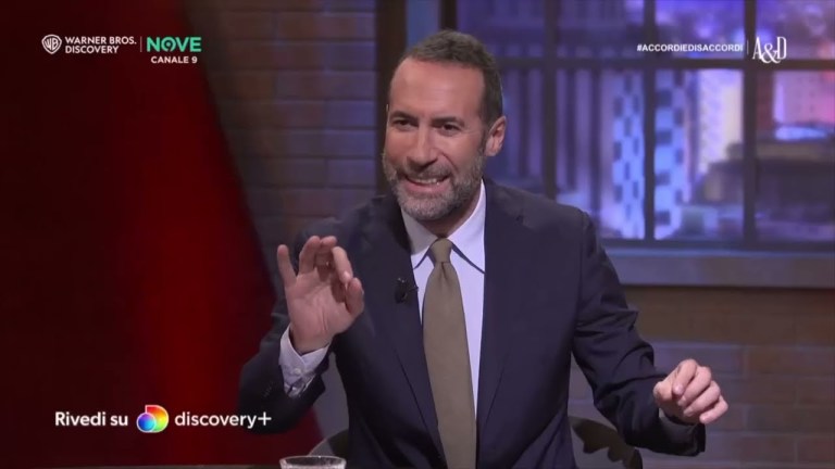 Le opinioni di Travaglio, Scanzi, Feltri e De Masi su La Russa e Fontana ad Accordi & Disaccordi Le opinioni di Travaglio, Scanzi, Feltri e De Masi su La Russa e Fontana ad Accordi & Disaccordi