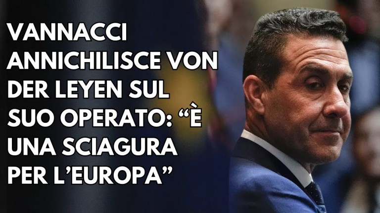IL GENERALE VANNACCI DISTRUGGE VON DER LEYEN! ‘LIVE REACTION’ “È UNA SCIAGURA PER L’EUROPA” IL GENERALE VANNACCI DISTRUGGE VON DER LEYEN! ‘LIVE REACTION’ “È UNA SCIAGURA PER L’EUROPA”