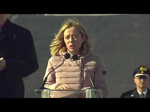 Il Presidente Giorgia Meloni alla cerimonia di inaugurazione della nuova Piazza Pia Il Presidente Giorgia Meloni alla cerimonia di inaugurazione della nuova Piazza Pia