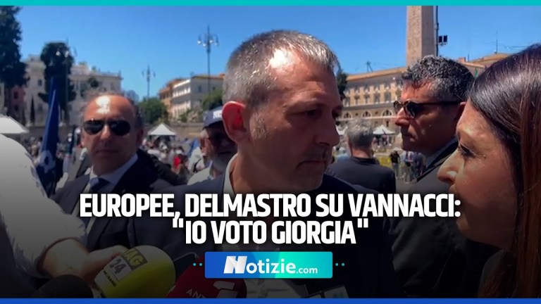 Europee, Delmastro: “Vannacci ha detto scrivete Decima Mas? E io chi devo commentare? Voto Giorgia” Europee, Delmastro: “Vannacci ha detto scrivete Decima Mas? E io chi devo commentare? Voto Giorgia”