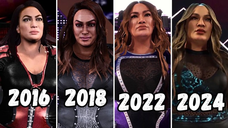 Evolution of Nia Jax Entrance 2016 -2024 – WWE Games Evolution of Nia Jax Entrance 2016 -2024 – WWE Games