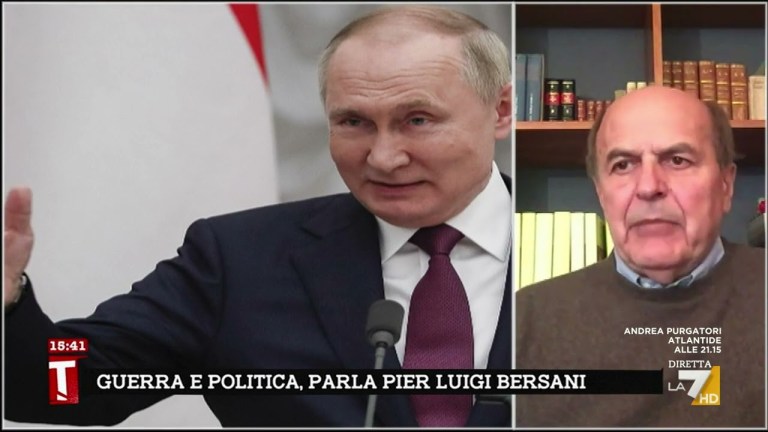 Ucraina, l’ipotesi da bar di Pier Luigi Bersani: “Putin? Nessuno sa cosa abbia in testa, … Ucraina, l’ipotesi da bar di Pier Luigi Bersani: “Putin? Nessuno sa cosa abbia in testa, …