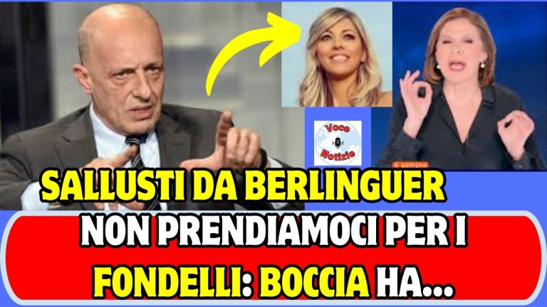 SALLUSTI DA BERLINGUER, NON PRENDIAMOCI PER I FONDELLI: BOCCIA HA… SALLUSTI DA BERLINGUER, NON PRENDIAMOCI PER I FONDELLI: BOCCIA HA…