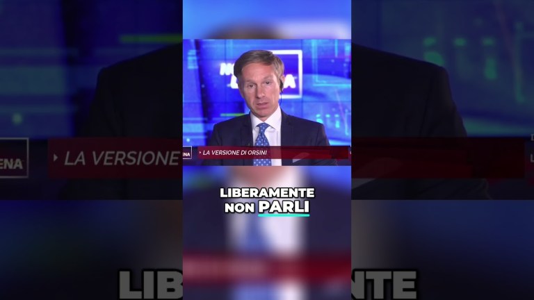 ORSINI “SAREI MORALMENTE INDEGNO SE AVENDO LA POSSIBILITÀ DI PARLARE NON PARLASSI” #Orsini #Politica ORSINI “SAREI MORALMENTE INDEGNO SE AVENDO LA POSSIBILITÀ DI PARLARE NON PARLASSI” #Orsini #Politica