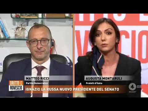 Il Sen. Ignazio La Russa e’ oggi la seconda carica dello Stato. Portare rispetto. Il Sen. Ignazio La Russa e’ oggi la seconda carica dello Stato. Portare rispetto.