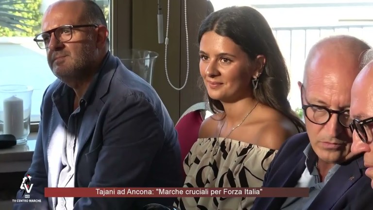 Tajani ad Ancona: “Marche cruciali per Forza Italia” Tajani ad Ancona: “Marche cruciali per Forza Italia”