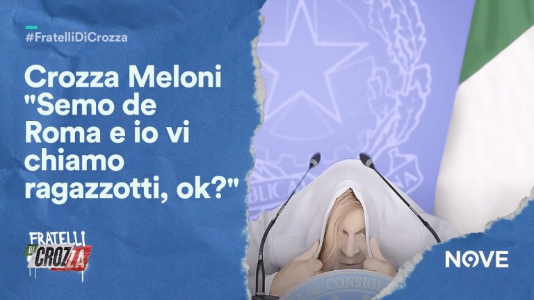 Crozza Meloni “Semo de Roma e io vi chiamo ragazzotti ok?”| Fratelli di Crozza Crozza Meloni “Semo de Roma e io vi chiamo ragazzotti ok?”| Fratelli di Crozza