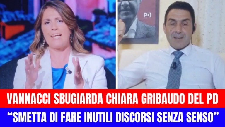 VANNACCI REAGISCE ALLE PROVOCAZIONI DI CHIARA GRIBAUDO DEL PARTITO DEMOCRATICO VANNACCI REAGISCE ALLE PROVOCAZIONI DI CHIARA GRIBAUDO DEL PARTITO DEMOCRATICO