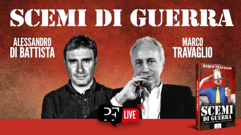 “Scemi di guerra”, Marco Travaglio e Alessandro Di Battista dialogano sul conflitto in Ucraina “Scemi di guerra”, Marco Travaglio e Alessandro Di Battista dialogano sul conflitto in Ucraina