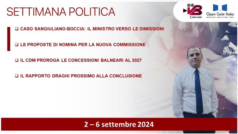 Sangiuliano Boccia, il ministro si dimette, proroga Concessioni balneari al 2027 Sangiuliano Boccia, il ministro si dimette, proroga Concessioni balneari al 2027